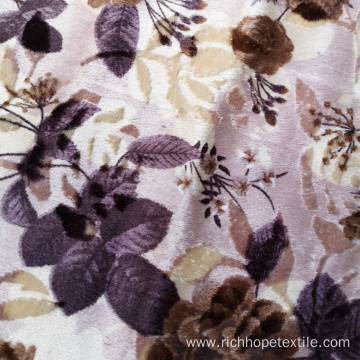 100% Polyester Cheap Printed Velvet For Sofa Fabric